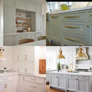 Gleaming Gold: Elevate Your Kitchen with Golden Accents