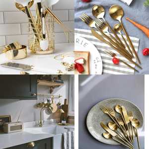 Gleaming Gold: Elevate Your Culinary Experience with Gold Kitchen Utensils