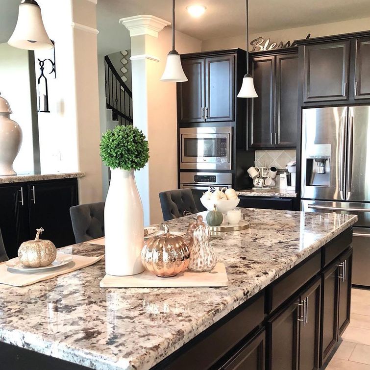Fall themed kitchen decor