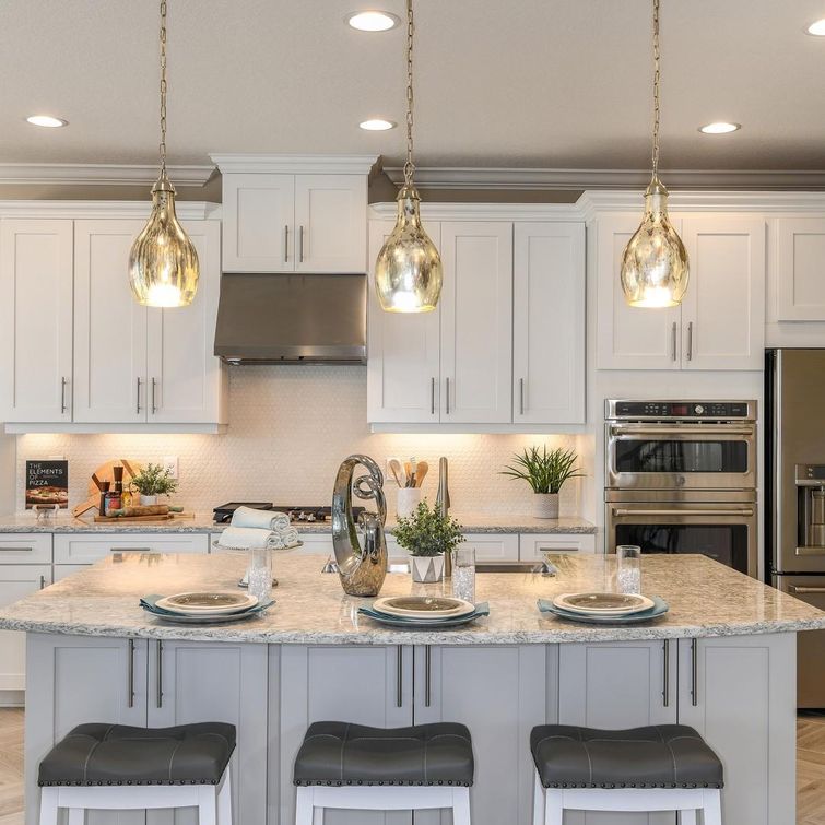 Kitchen island with sink