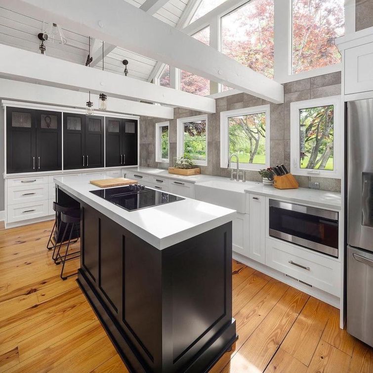 Efficient kitchen with ample storage